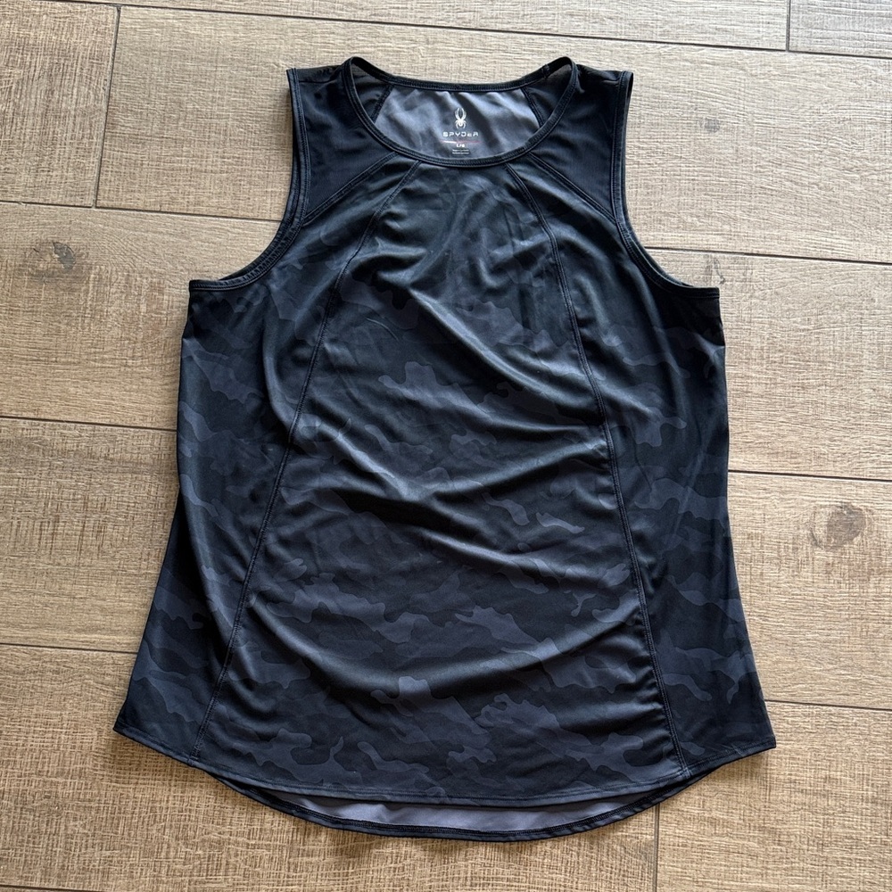 Spyder Dark Camouflage Tank Top women’s large